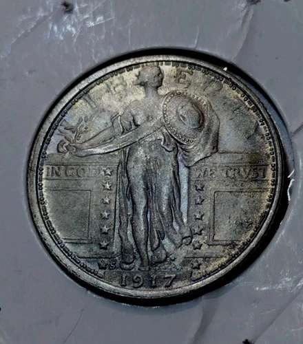 1917-S Standing Liberty Quarter Silver High Grade