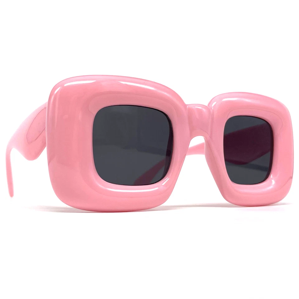 Gafas de sol "BALLOON" vintage NOS - Italia años 80 - RARAS - grandes - rosas Foto 4 de 4