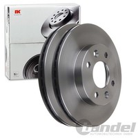 2X NK Bremsscheiben 238Mm BelÜFtet Vorne Passend FÜR Nissan Kubistar Renault 19