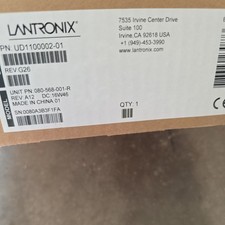 Lantronix UD1100002-01 one Port Device Server, 100-240 VAC - 1x DB-25 , 1x RJ-45
