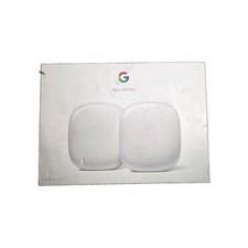 Google Nest Wifi Pro 2-Pack WiFi 6E Mesh Router System Snow White
