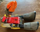 VTG 80s Transformers G1 Omega Supreme Tank Hasbro Toybox -Unworking