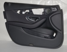 T&uuml;rverkleidung Mercedes W205 S205 vorne Links A2057204727 Schwarz Original