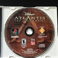 Atlantis: The Lost Empire PS1 NTSC-U/C Tested Authentic Disc Only