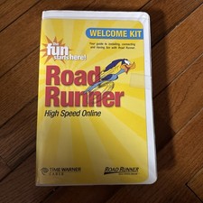 ROAD RUNNER HIGH SPEED ONLINE WELCOME KIT IN SEALED PACKAGE TIME WARNER CABLE