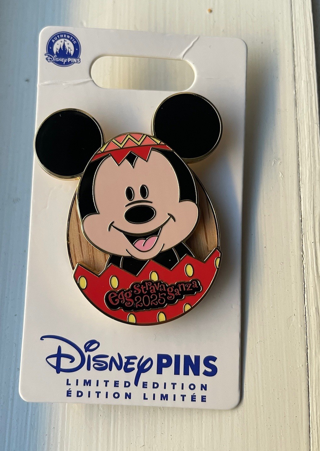 Disney Mickey Mouse Eggstravaganza 2025 Limited Edition Pin