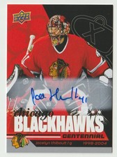 2025-26 UPPER DECK CENTENNIAL AUTOGRAPH JOCELYN THIBAULT CHICAGO BLACKHAWKS #4