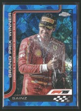 2025 Topps Chrome Sapphire F1 #95 Carlos Sainz GP Winner