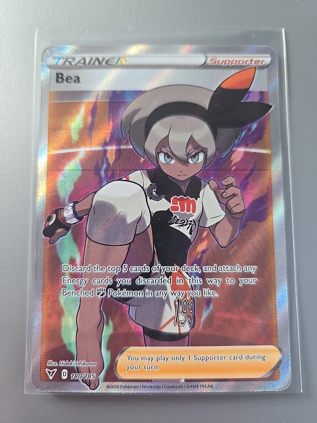 Bea 180/185 - Pokémon Vivid Voltage - Full Art Trainer Card NM