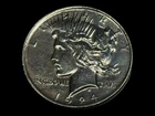 1924 Peace Silver Dollar / Circulated / Cleaned / See Description! (3/16-6)