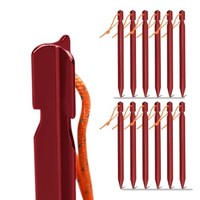 Aluminium Zelt Heringe 12Er Pack, Camping Zeltheringe, Ultraleicht, Stabil...