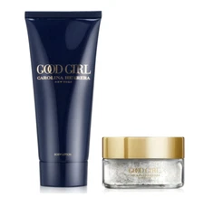 Carolina Herrera Good Girl Gift Set - Body Lotion 3.4 oz, Bath Salts 4.4 Oz NIB