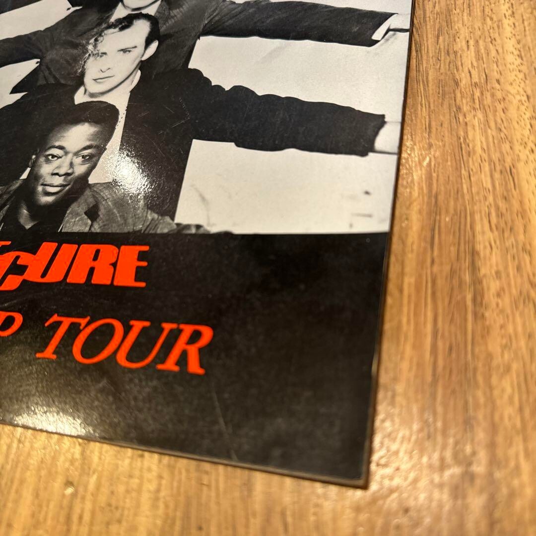 THE CURE THE TOP TOUR 1984 Japan Tour Pamphlet + Poster Set from