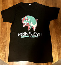 REDUCED Pink Floyd '77 Animals Tour Size L 1977 T-Shirt from concert. 1 Owner.