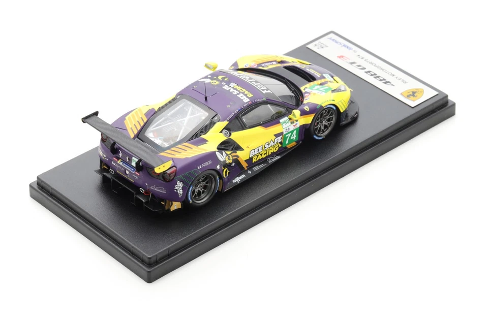 Looksmart 1/43 Ferrari 488 GTE EVO #74 Riley Motorsport 24H Le Mans 2022 LSLM141 - Immagine 2 di 2