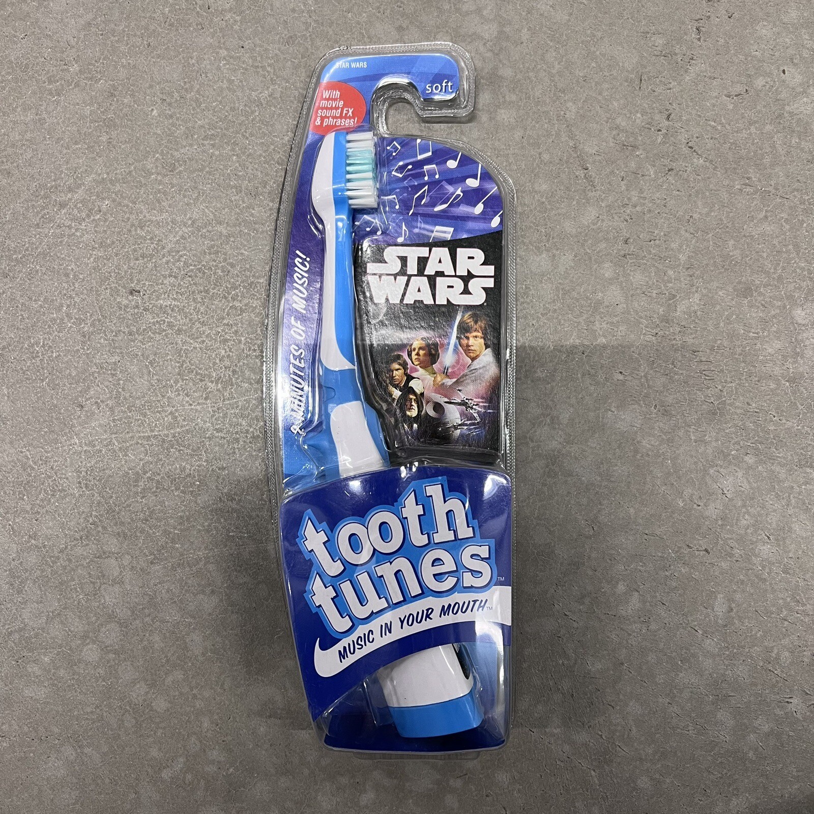 NEW Tooth Tunes STAR WARS Kids Musical Toothbrush  **UNOPENED**