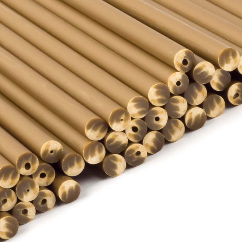 Gold Plastic Lollipop Sticks 190mm x 4.5mm - x5000