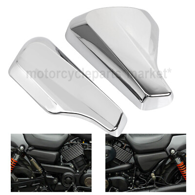 Chrome Battery Side Fairing Cover Left &Right For Harley Street XG500 750 14-20