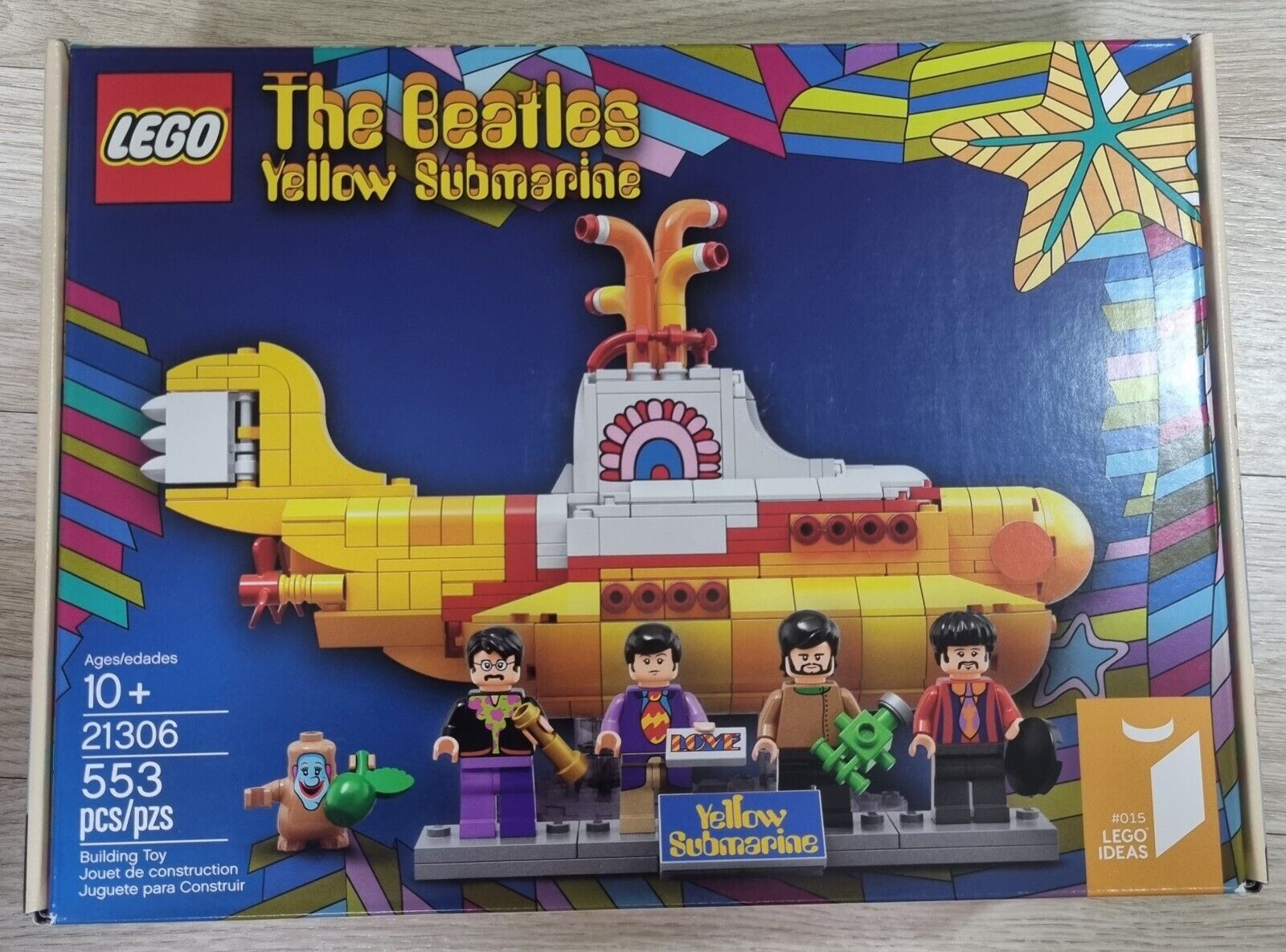 Lego Ideas 21306 The Beatles Yellow Submarine Retired Limited Item Free Shipping