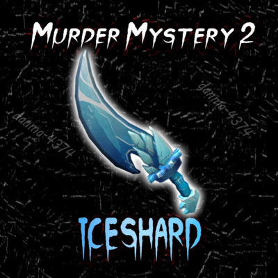 Objet Virtuel Roblox - Murder Mystery 2 (mm2) - Ice Shard - Neuf