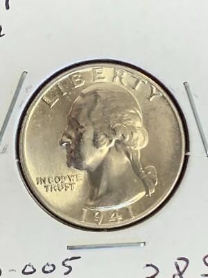 1941 P DDO-005 Washington Quarter 25c BU | eBay