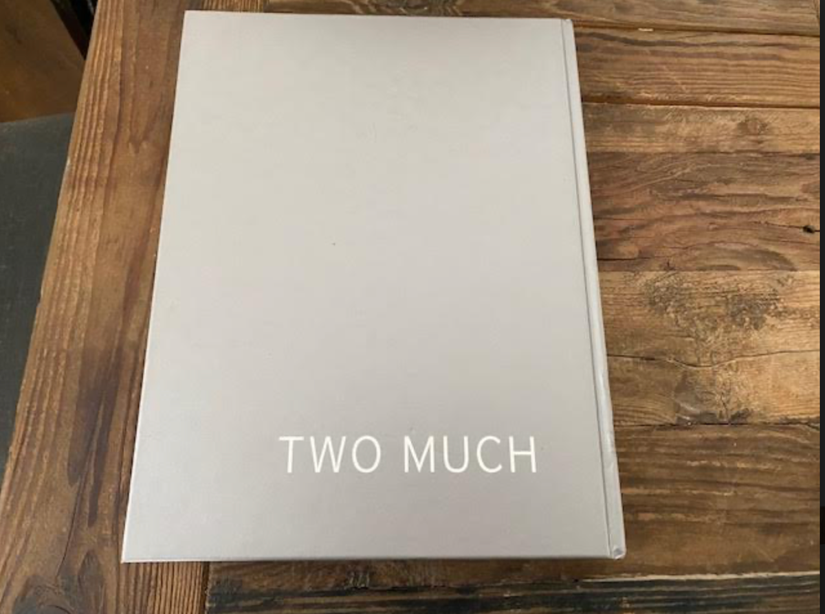 MONDINO TWO MUCH 2003 ART BOOK- JEAN-BAPTISTE MONDINO MONDINO TWO MUCH 2003 ART BOOK- JEAN-BAPTISTE MONDINO