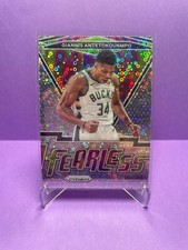 Giannis Antetokounmpo 2020-21 NBA Panini Prizm Fast Break Fearless