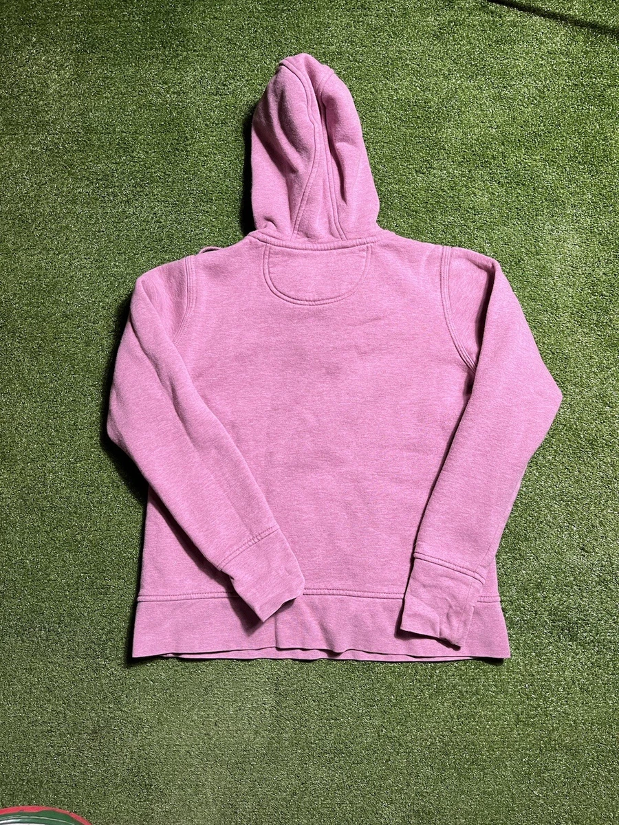 Carhartt Women s Quarter Zip Hoodie Sweatshirt Pink small Kangaroo