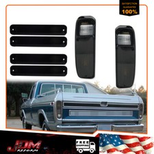6Pcs Smoked Lens Tail Light Side Marker Fender Kit For 1978 1979 Ford Bronco