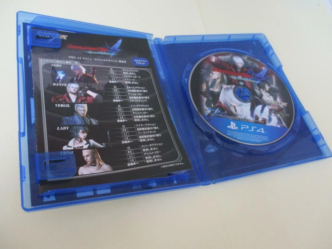 USED PS4 Devil May Cry 4 Special Edition JAPAN IMPORT