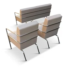 ULTRA MODERN FURNITURE  Circa 1994  (2) Gunilla Allard CHAIRS 