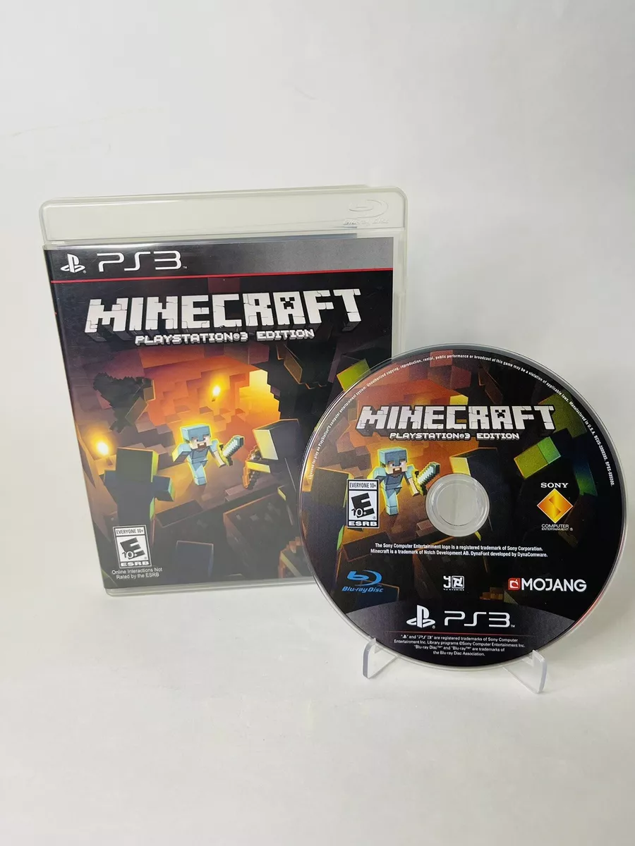 Minecraft: PlayStation 3 Edition (PlayStation 3, PS3, 2014) CIB