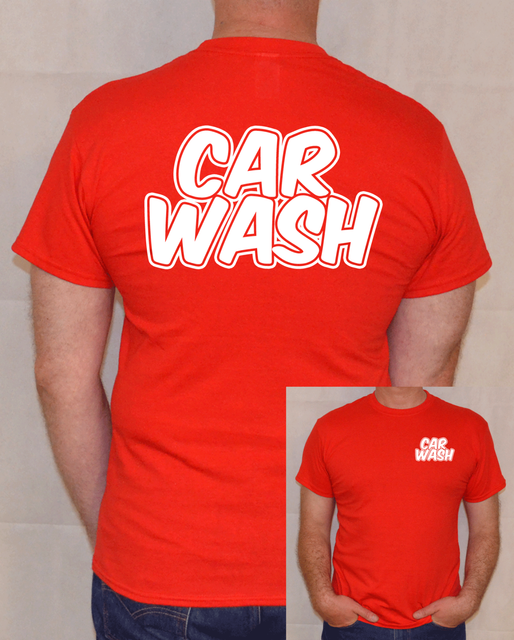Lush Car Wash Tshirt Uniform View Digital Art Lush Car Wash Tshirt Uniform View Digital Art