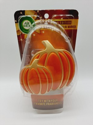 NEW - Air Wick LIMITED EDITION Pumpkin Decor Clip + Scented Oil Warmer