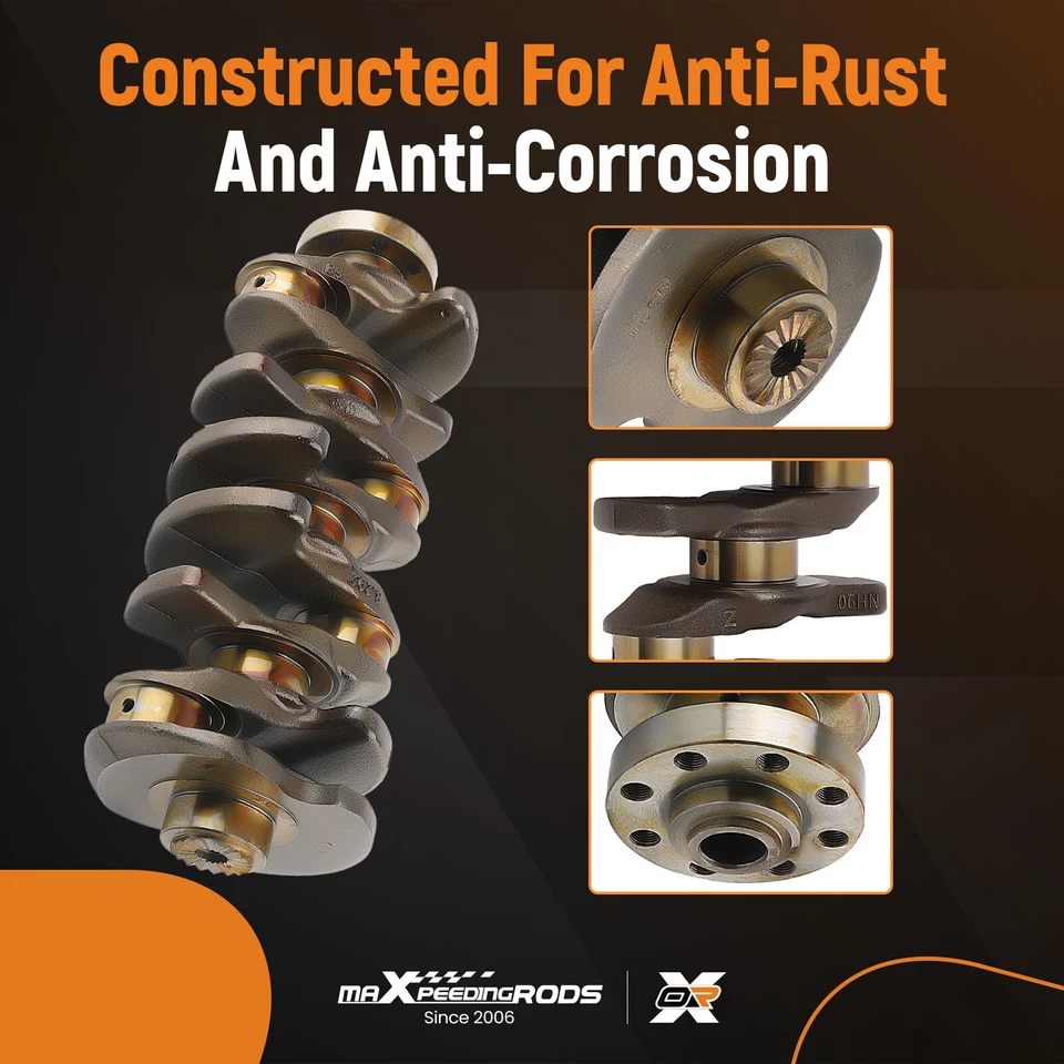 Crankshaft 06L105101D & Rod & Bearing Set For Audi A4 A6 Q5 Q7 VW Golf 2.0T Gen3 - Image 4 of 4