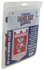 NCAA Wisconsin Badgers 28" x 40" Vertical Flag Banner
