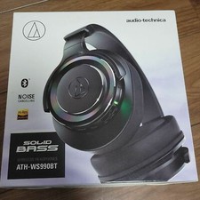 audio-technica SOLID BASS Bluetooth headphone ATH-WS990BT BK Japan NEW