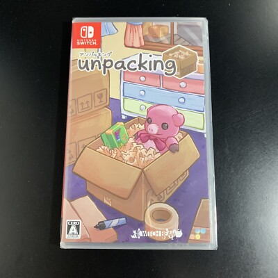 Unopened SW Unpacking Nintendo Switch SUPERDELUXE GAMES Sealed JP