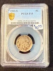 1923 S BUFFALO NICKEL PCGS F15