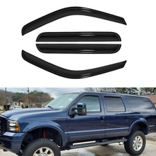 4pcs Window Wind Deflector Window Visor For 2003 - 2005 Ford Excursion