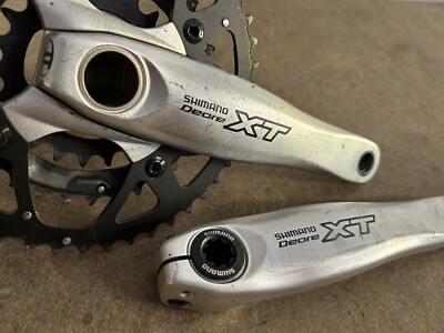 Shimano XT FC-M760 Crankset 175mm cranks 44/32/22 9 Speed