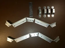 Gottlieb EM Pinball Lower Cabinet Metals (Coinbox Bracket Playfield Support)