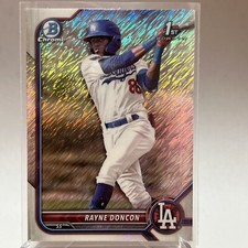 2022 RAYNE DONCON BOWMAN CHROME SHIMMER 1st BOWMAN