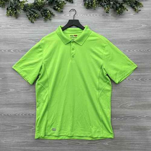 Fila Sport Golf Polo Mens Large Shirt 