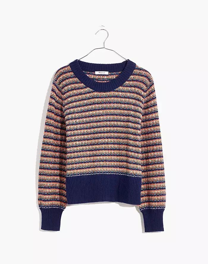 Madewell cotton sweater clearance