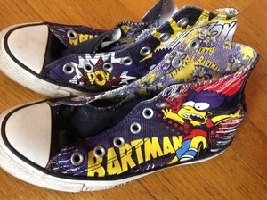 bart simpson converse