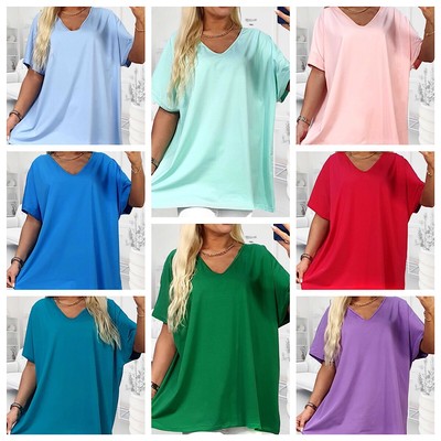 Damen T-Shirt, Bluse,  Gr. 48/50, 52/54 , Baumwolle, Neu mit Etikette