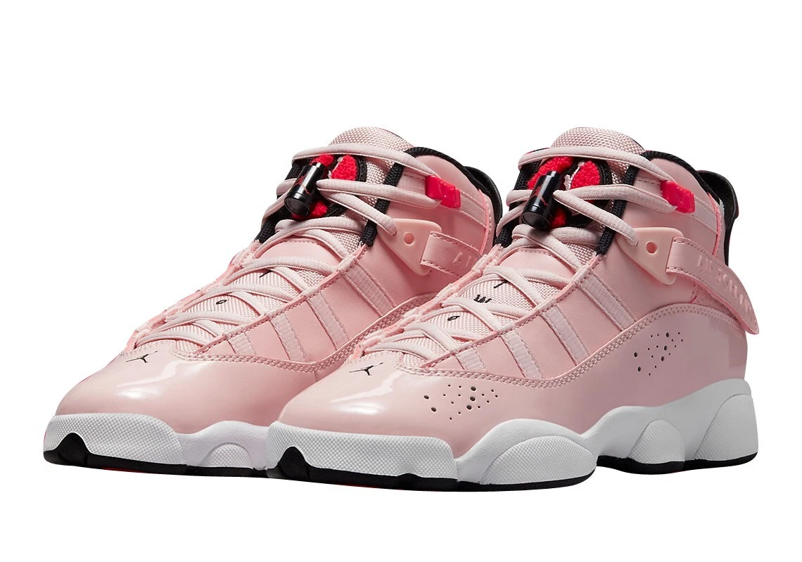 NIKE AIR JORDAN 6 ANELLI GS ATMOSFERA TAGLIA MEDIA 4 5 YOUTH 6 DONNA ROSA US INtime OTTIMEioni