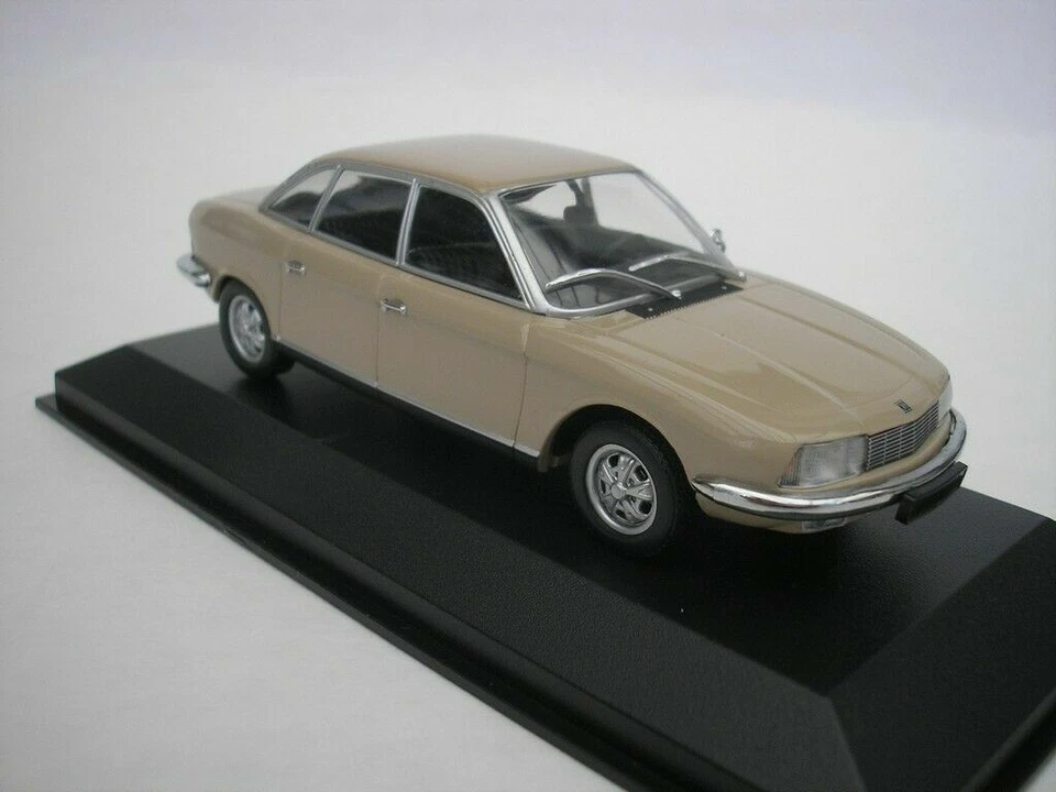 NSU RO 80 1972 SAHARA BEIGE MAXICHAMPS 940015401 1/43 METAL - Immagine 4 di 4