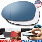 Pair for BMW E86 E85 E82 E88 E90 E91 E92 Wing Mirror Glass Heated W/Backing Blue